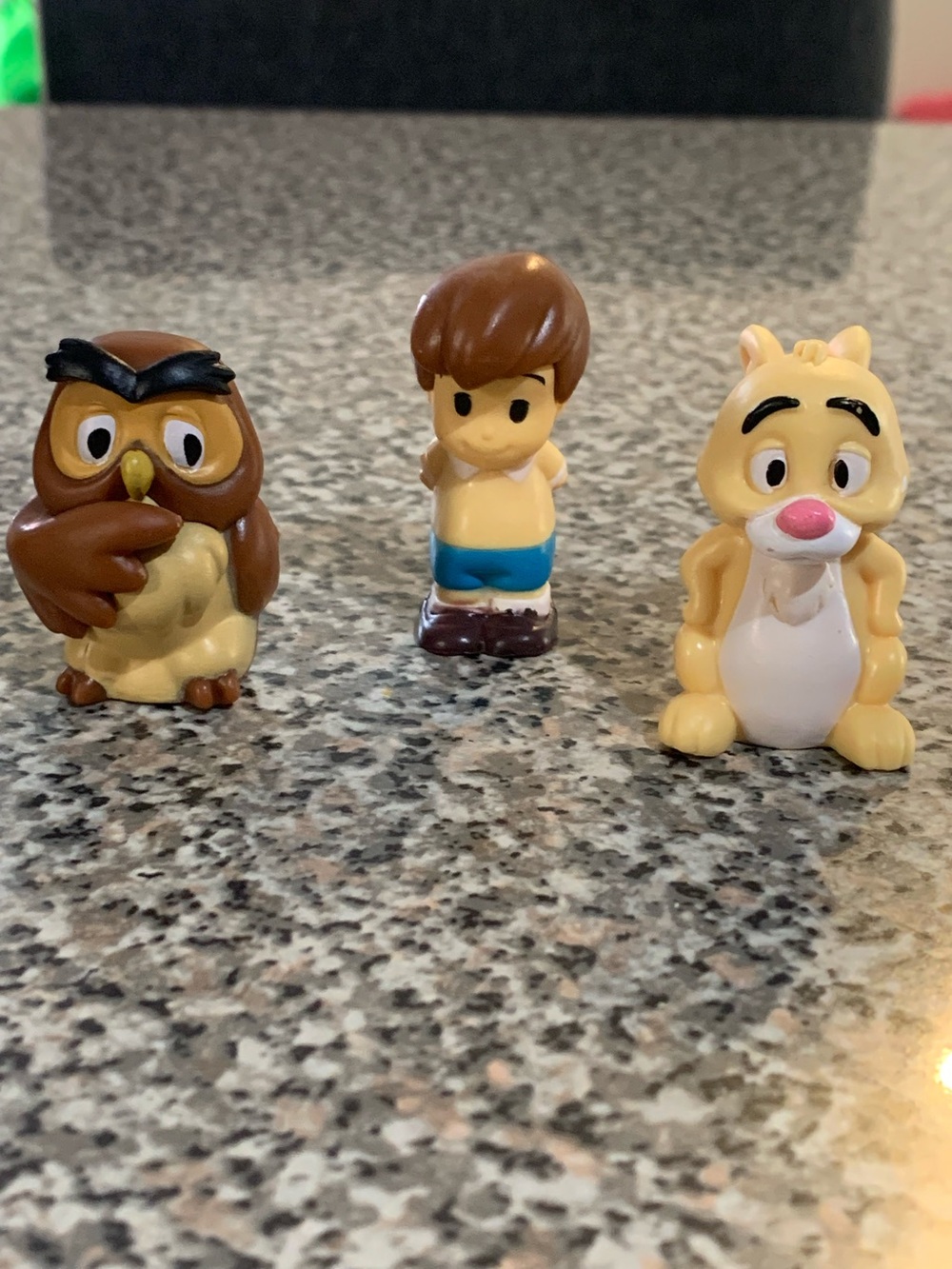 From Winnie-the-Pooh Set of 3 - Owl, Christopher & Rabbit